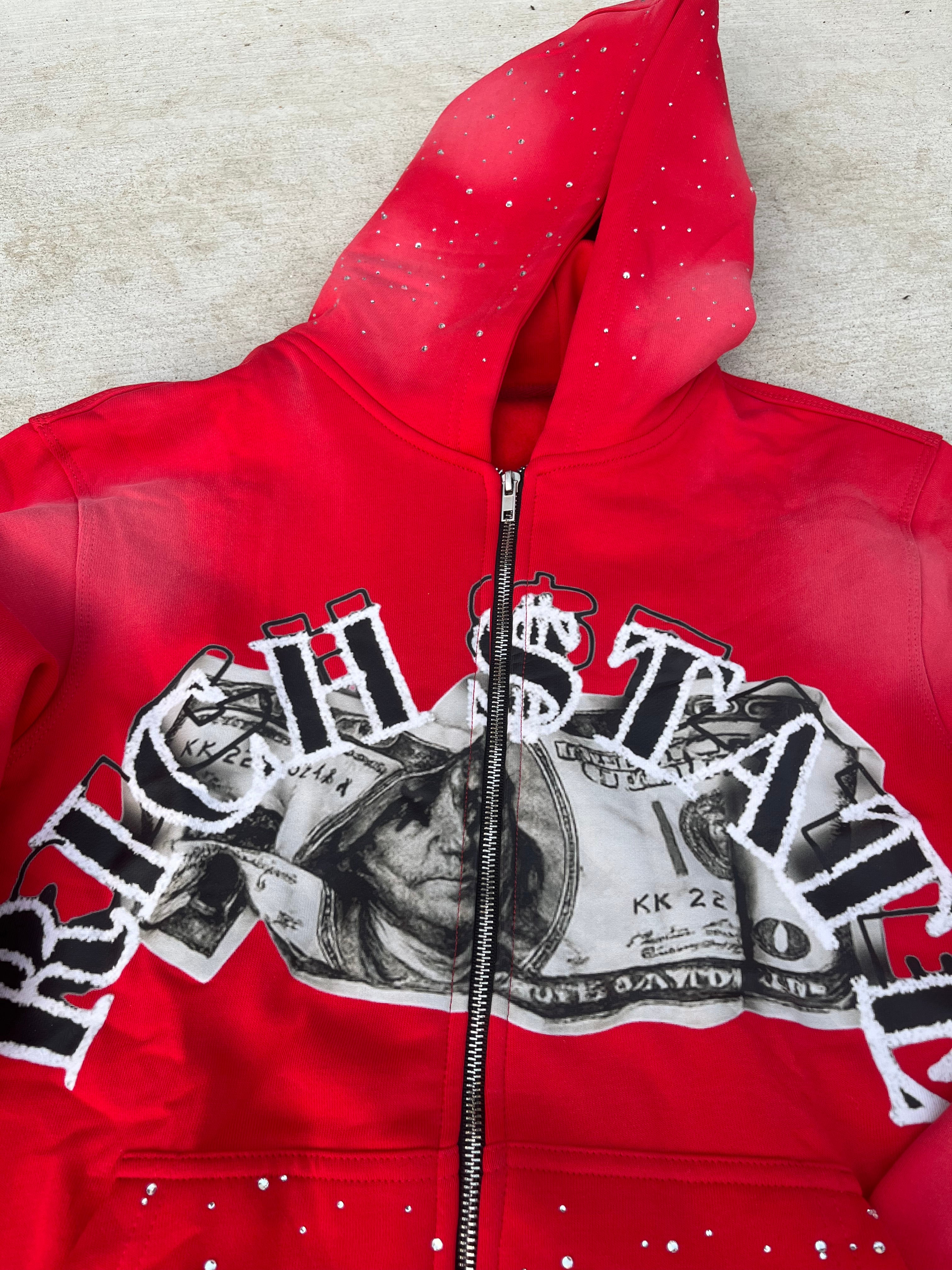 R$ Original Red Zip Up