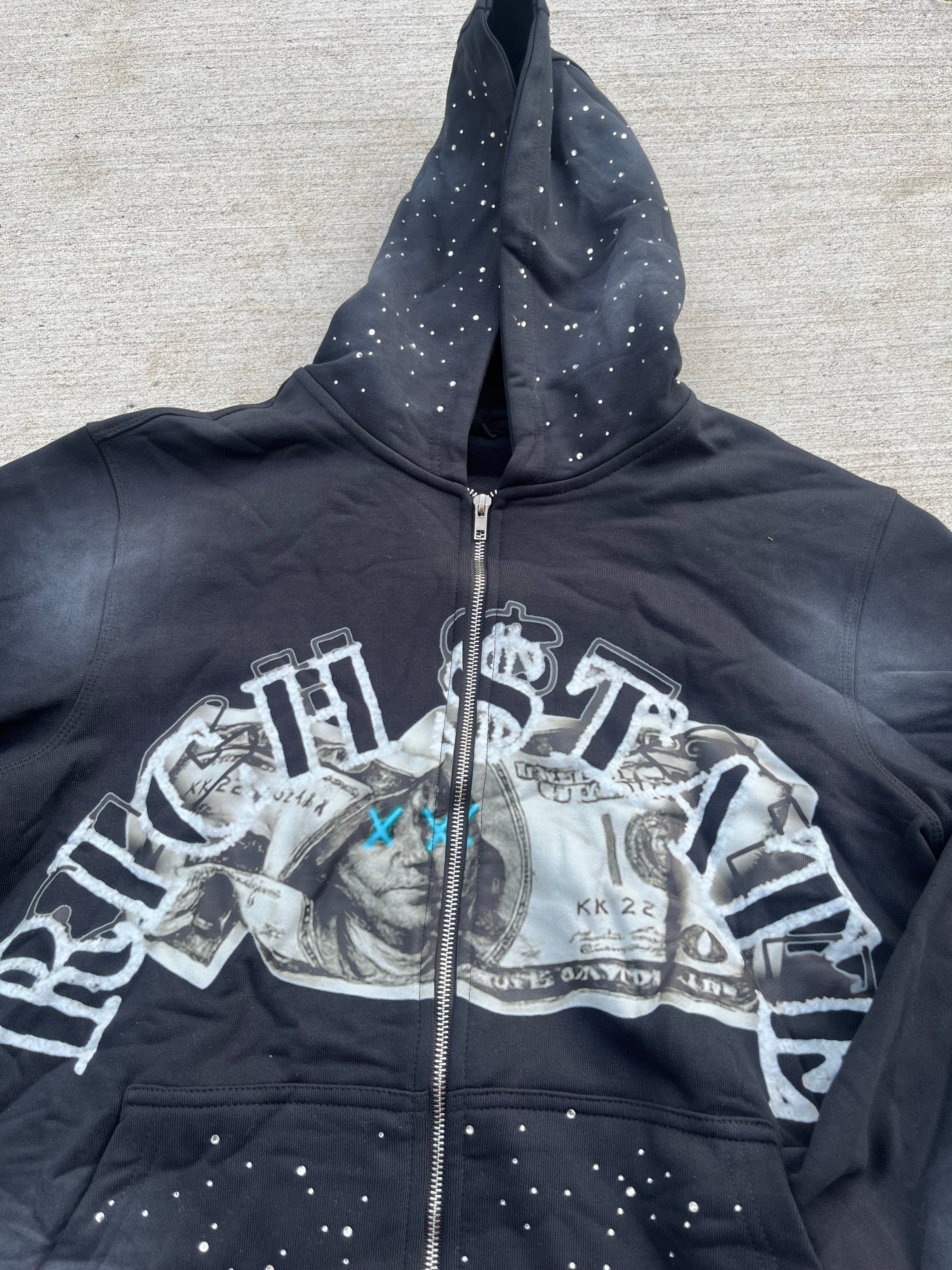 R$ Original Black Zip Up