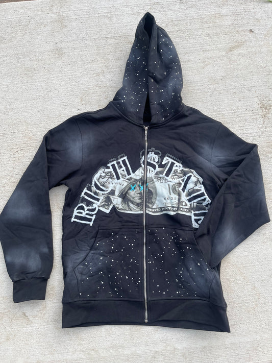 R$ Original Black Zip Up