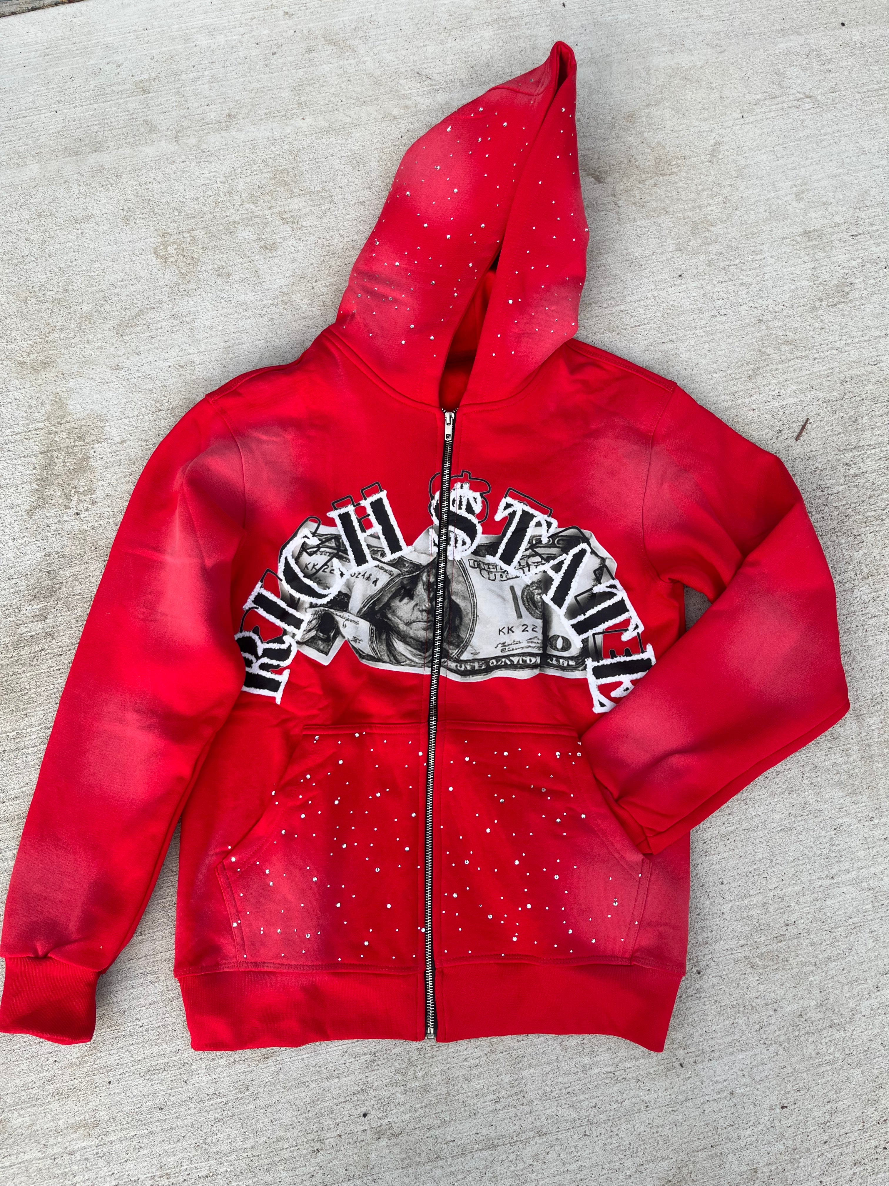 R$ Original Red Zip Up