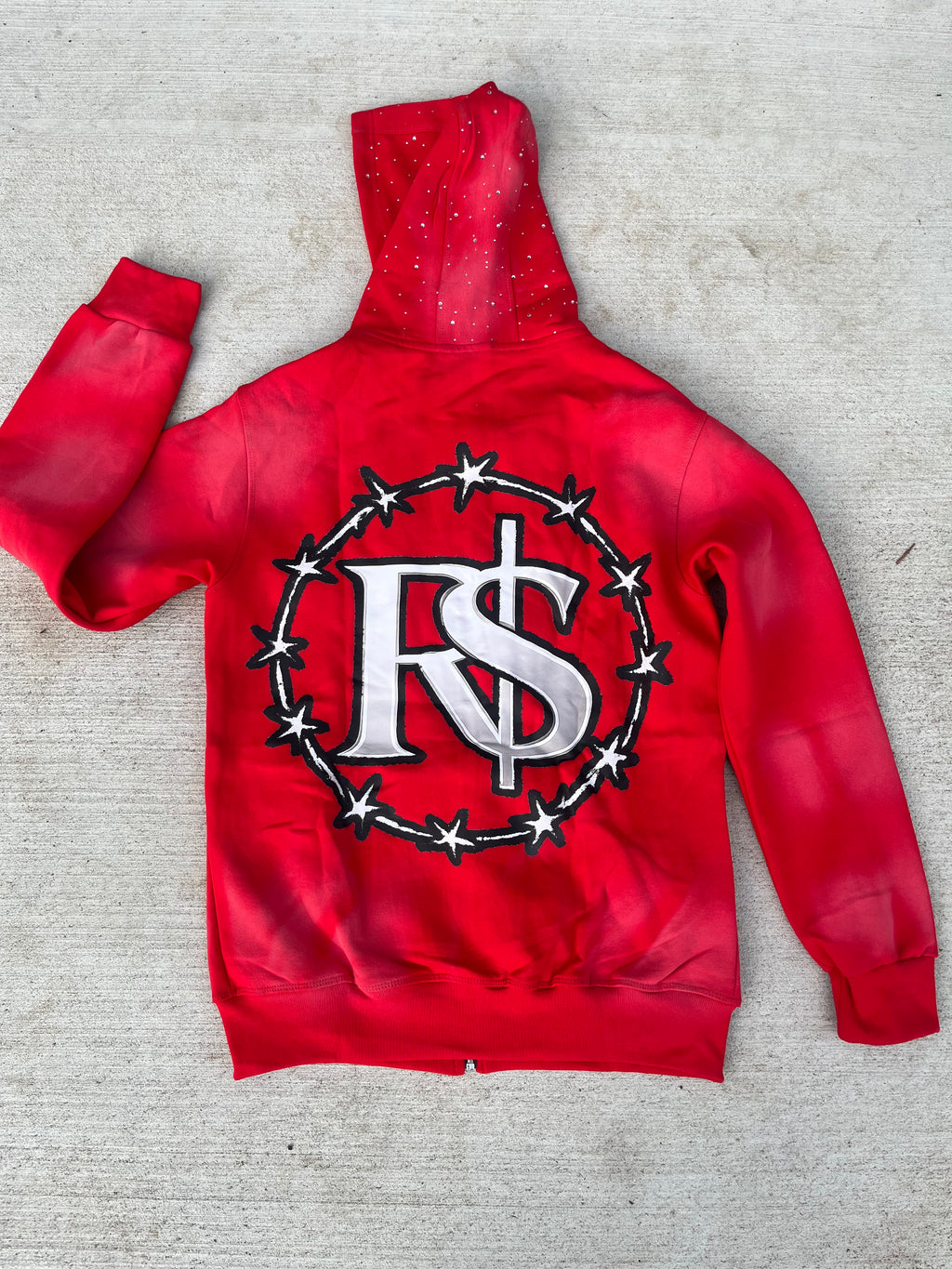 R$ Original Red Zip Up
