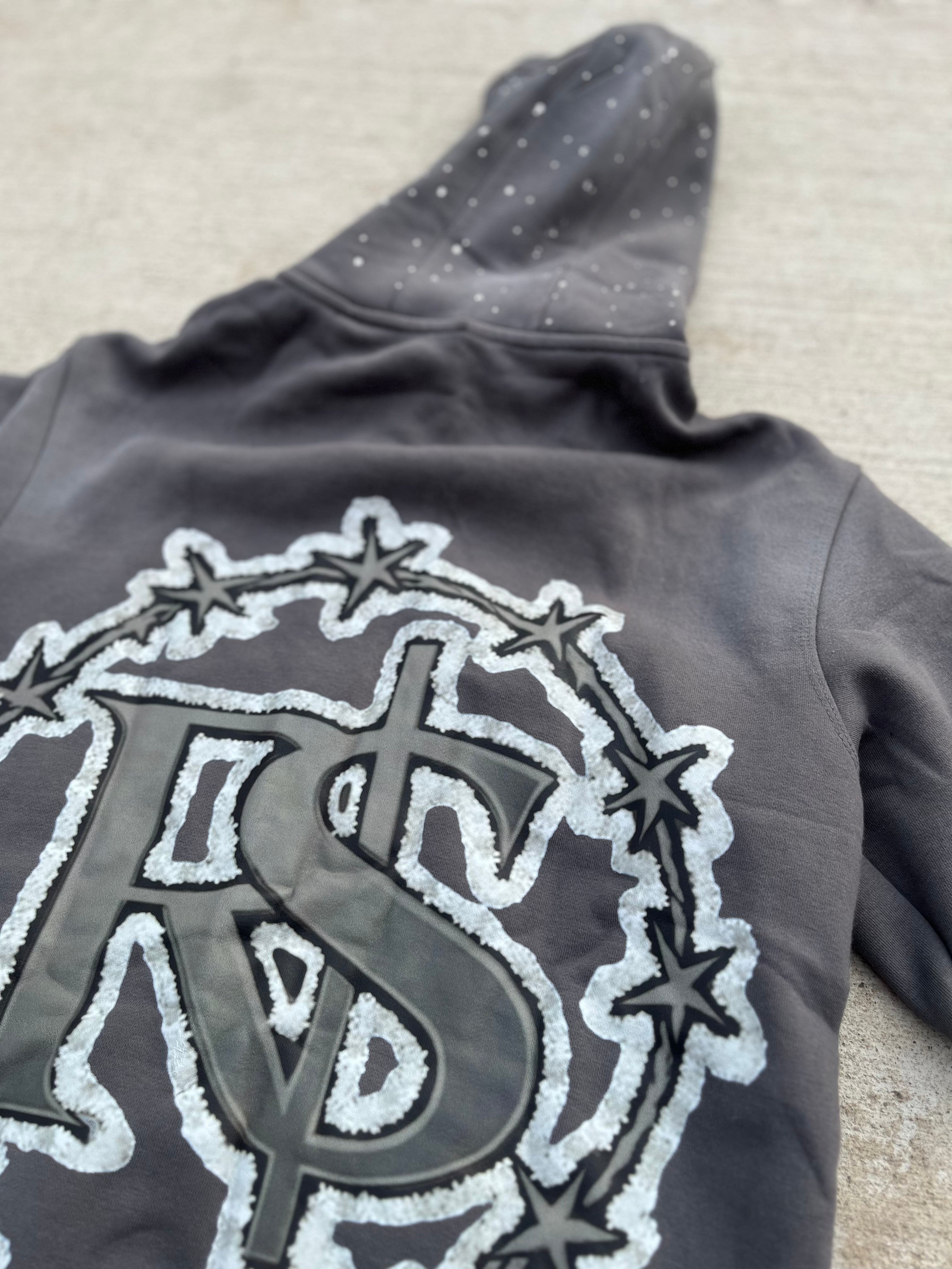 R$ Original Grey Zip Up